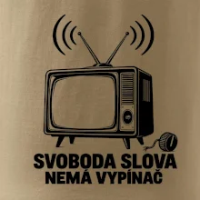 Svoboda slova nemá vypínač retro televize