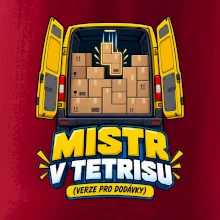 Mistr v tetrisu pro dodávky