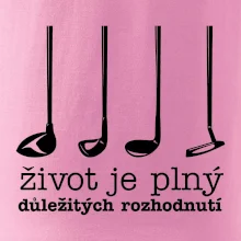 Golf - důležitá rozhodnutí