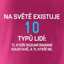 Na světě existuje 10 typů lidí