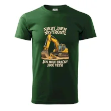 Nikdy jsem nevyrostl jen moje bagry jsou větší