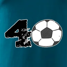 Fotbal kulaté narozeniny 40