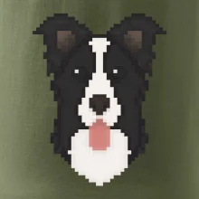 Border kolie Pixel