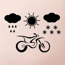 Motorkář za každého počasí - enduro