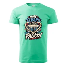 Moje terapie má paličky - srdce bubeníka