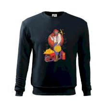 Horník těží bitcoiny