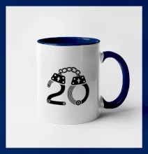 Narozeninové tričko pro policajta - pouta 20