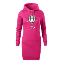 Horkovzdušný balón  kreslený