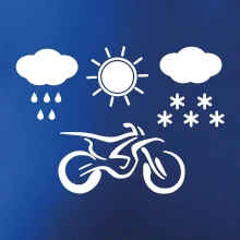 Motorkář za každého počasí - enduro