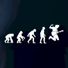 Evoluce kytarista - výskok