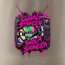 SIGNÁL ZTRACEN. ŠKOLA SKONČILA.