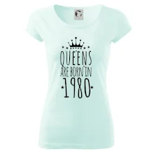 Queens are born in 1980