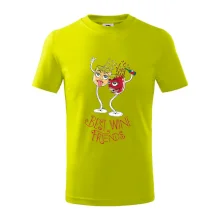 Best wine friends dancing (Pecka design)