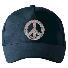 Peace symbol lístečky