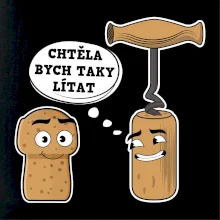 Zátka - chtěla bych taky lítat