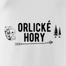 Orlické hory nápis