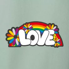 Love s duhou v pozadí