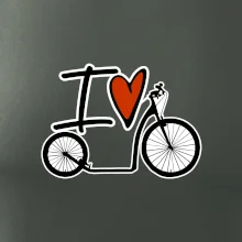 I love koloběžka velké a malé kolo