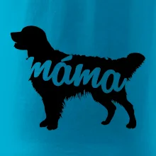 Zlatý retrívr máma obrys