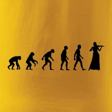 Evoluce houslistka Evoluce houslistka