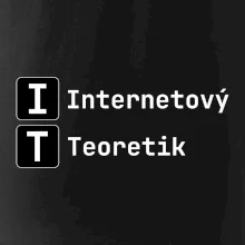 IT Nápis Internetový Teoretik