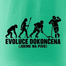 Hokejová evoluce jdeme na pivo