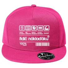 Čárový kód řidič náklaďáku