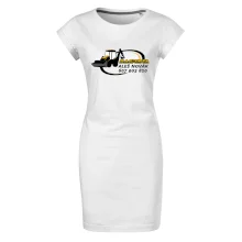 Bagrista v kruhu - vlastní nápis