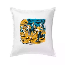 Petanque hra - modro oranžová