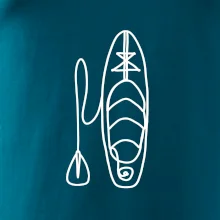 Paddleboard jedním tahem