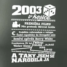 2003 v kostce