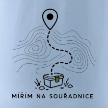 Mířím na souřadnice minimalistická trasa