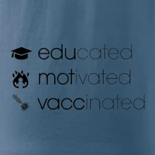 Educated motivated vaccinated