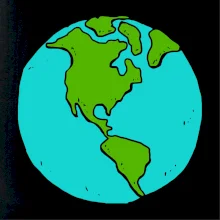 Planeta na prsu - Amerika