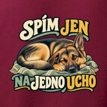 Spím jen na jedno ucho - vlčák