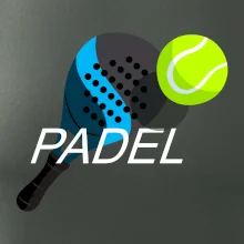 Padel obrazek barevný