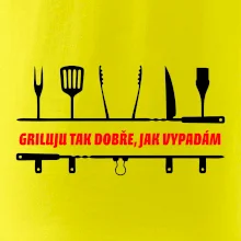 Griluju tak dobře, jak vypadám