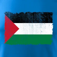 Palestina vlajka - odřená