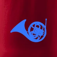Blue French Horn