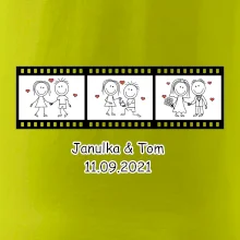 Svatební den - váš nápis (Hana-creative)