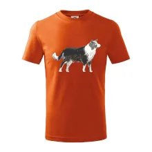 Border kolie kreslená