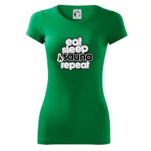 Eat sleep sauna repeat