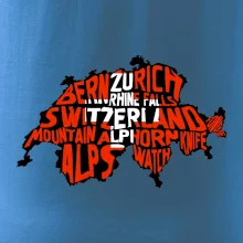 Mapy - názvy měst - Švýcarsko