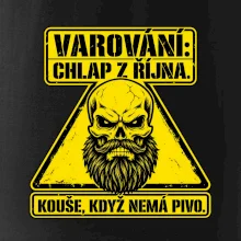 Varování chlap z října kouše když nemá pivo