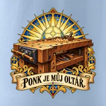 Truhlářský ponk je můj oltář
