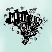 Brazílie mapa a zvyky