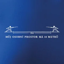 Můj osobní prostor má 14 metrů