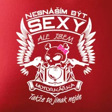 Nesnáším být sexy - motorkářka Nesnáším být sexy - motorkářka