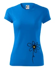 Kopretina - dole na výšku