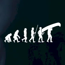Evoluce kanoe nad hlavou